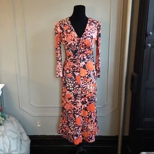❤️ Cute 3/4 Sleeve Vintage 70’s Polyester Dress